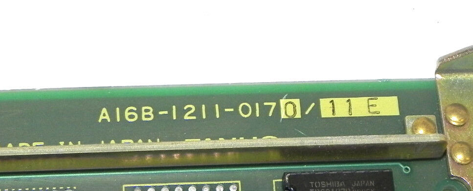 FANUC A16B-1211-0170/11E I/O BOARD A16B-1211-0170