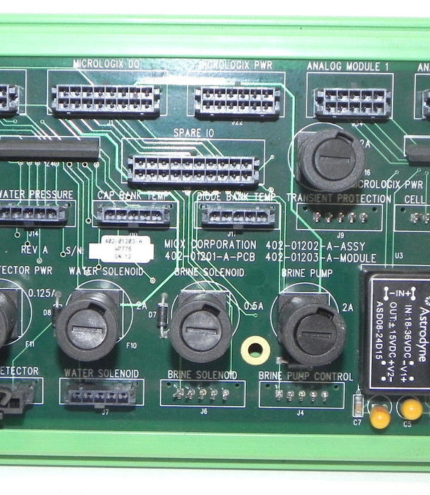 MIOX CORPORATION 402-01201-A-PCB, 402-01202-A-ASSY, 402-01203-A-MODULE 40201203A