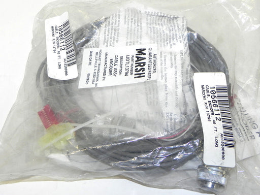 NEW MARSH IJDTL13794 CABLE ASSY ENCODER 40' LONG