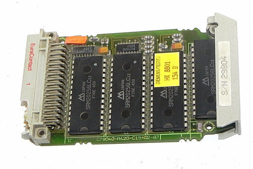 SIEMENS 6ES5-377-0AB41 MEMORY SUBMOD S5 377, 128K RAM LONG TYPE 6ES5377-0AB41