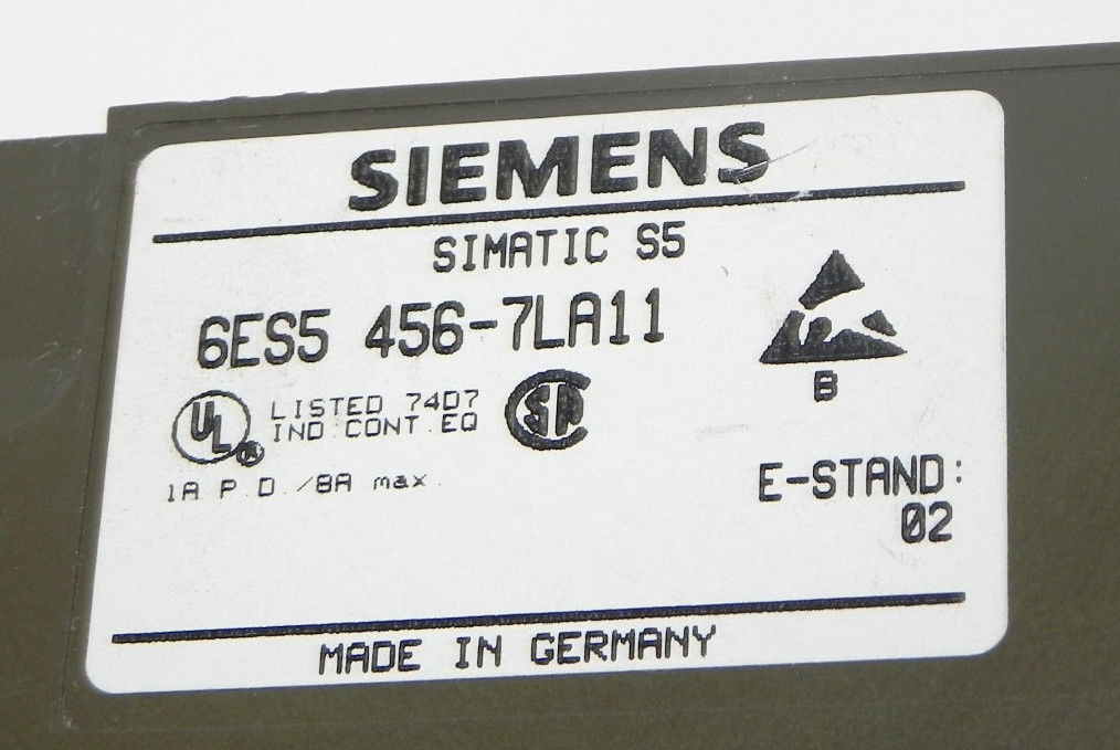 SIEMENS 6ES5-456-7LA11 DIGITAL OUTPUT MODULE 16x115/230VAC, 1A, 6ES54567LA11