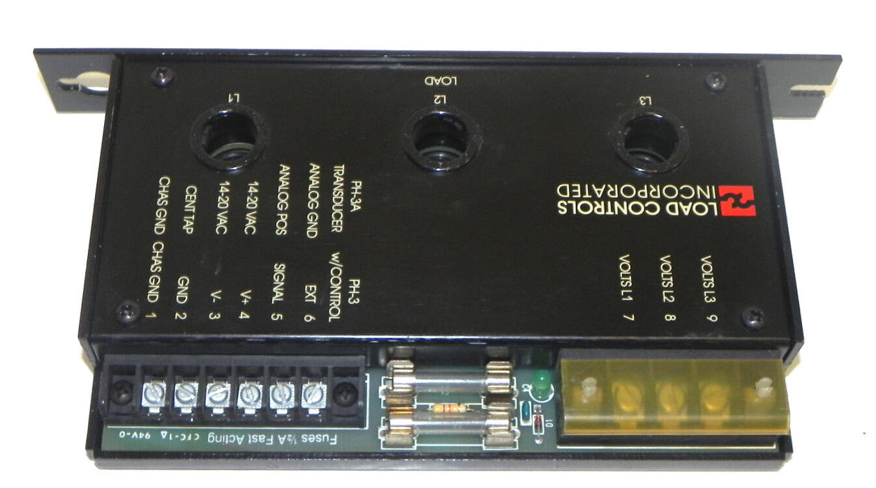 LOAD CONTROLS INC PH-3A POWER TRANSDUCER PH3A