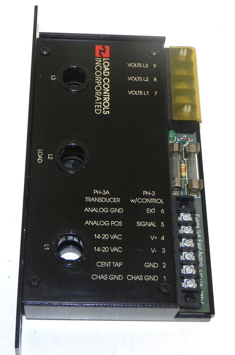 LOAD CONTROLS INC PH-3A POWER TRANSDUCER PH3A