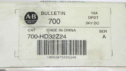 LOT OF 4 NIB ALLEN BRADLEY 700-HD32Z24 RELAYS 700HD32Z24 SERIES A