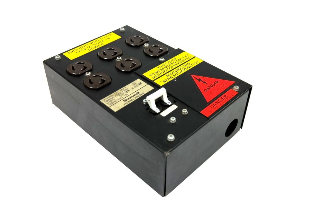 HONEYWELL 51400808-100 REV. P POWER ENTRY CONSOLE 120VAC 60HZ 15A 51400808100