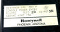 HONEYWELL 51400808-100 REV. P POWER ENTRY CONSOLE 120VAC 60HZ 15A 51400808100