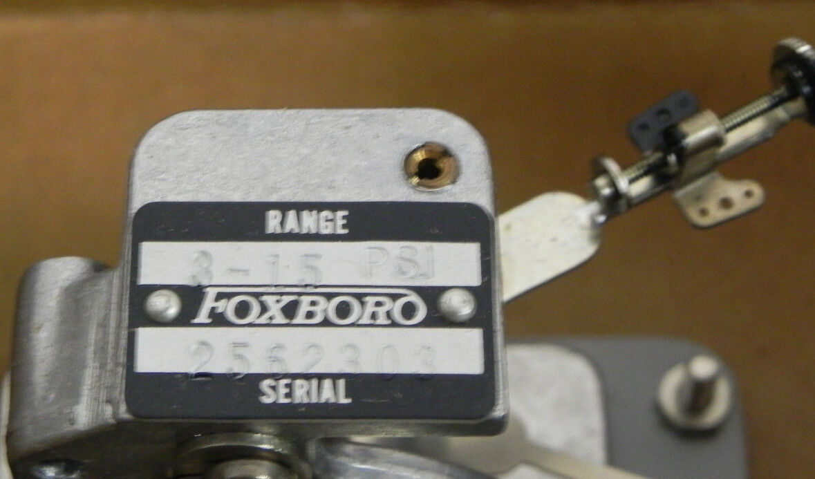 NIB FOXBORO RANGE 3-15PSI SERIAL 2362303 PRESSURE ELEMENT