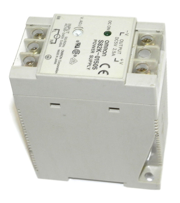 OMRON S82K-01505 POWER SUPPLY S82K01505 AC100-240V 0.45A