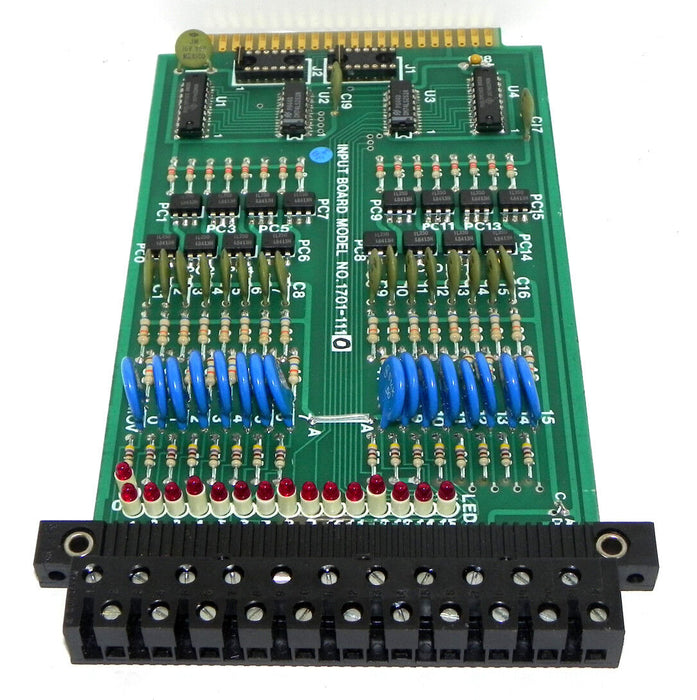MCGILL 1701-1110 INPUT BOARD 17011110, PCB P/N Q6511, ASSY P/N: Q8011 REV. C