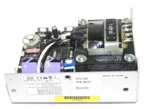 NIB ASTEC 73-385-013 POWER SUPPLY 24V 1.2AMP MODEL NO. AVC 24N1.2