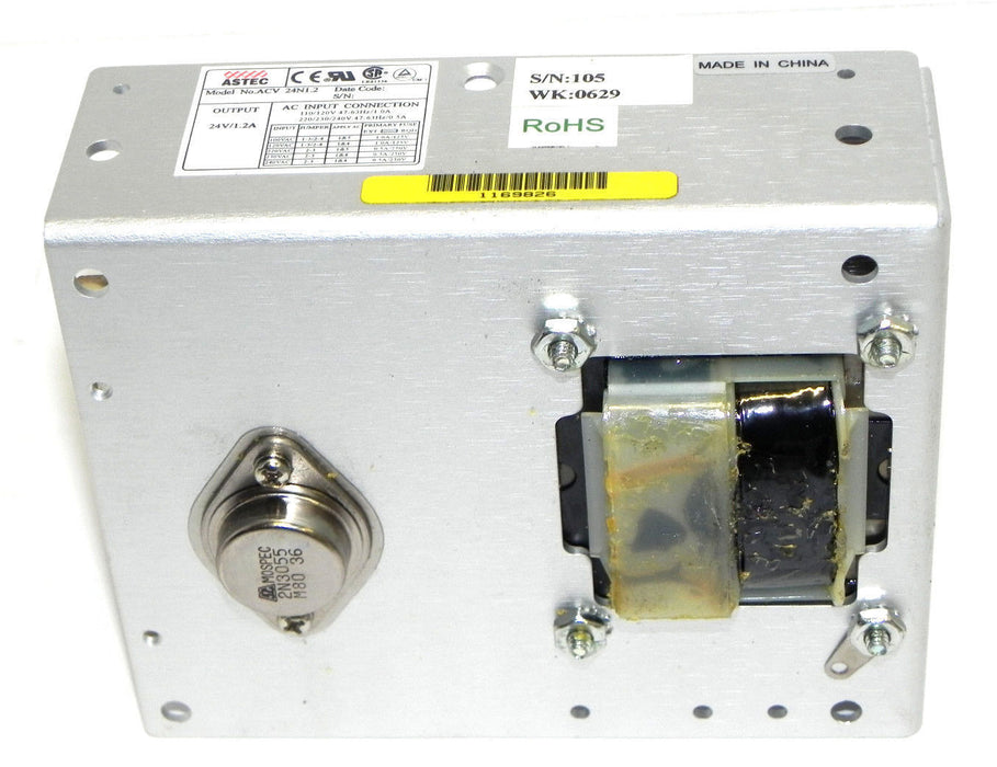 NIB ASTEC 73-385-013 POWER SUPPLY 24V 1.2AMP MODEL NO. AVC 24N1.2