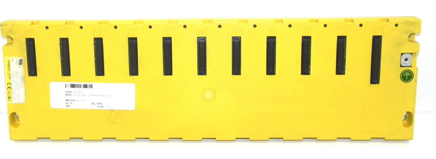FANUC A03B-0819-C001 BASE UNIT I/O MODULE 10SLOT ABU10A, A03B0819C001