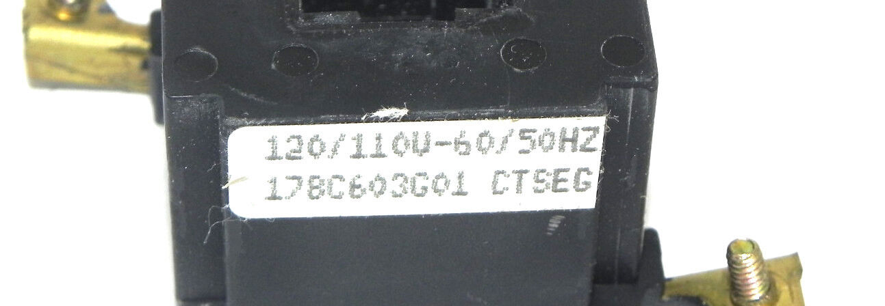 NIB WESTINGHOUSE 178C603G01 TYPE BF RELAY COIL 178C603G01 120V 60HZ 110V 50HZ