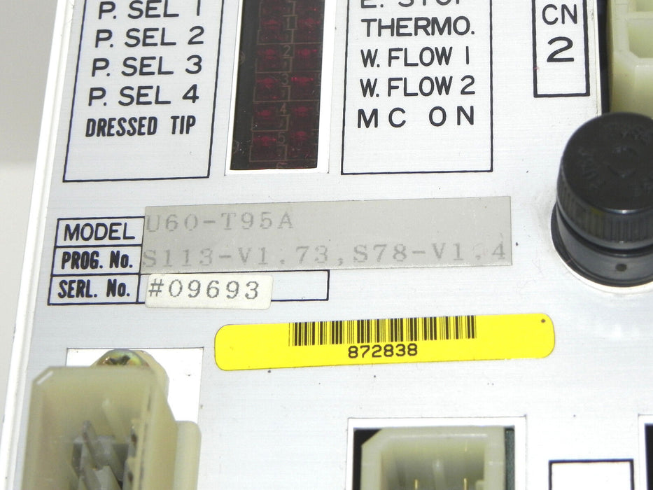 WELDING TECHNOLOGY CORP. U60-T95A TIMER FOR WELDING CONTROL U60T95A