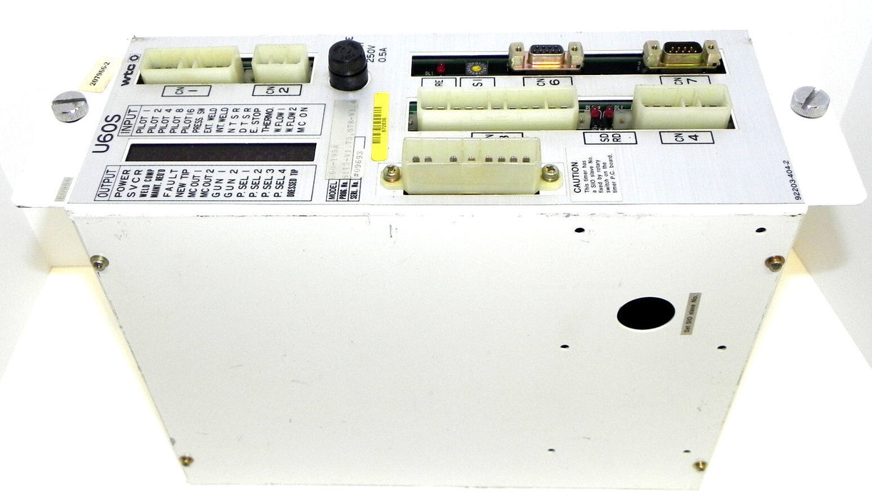 WELDING TECHNOLOGY CORP. U60-T95A TIMER FOR WELDING CONTROL U60T95A