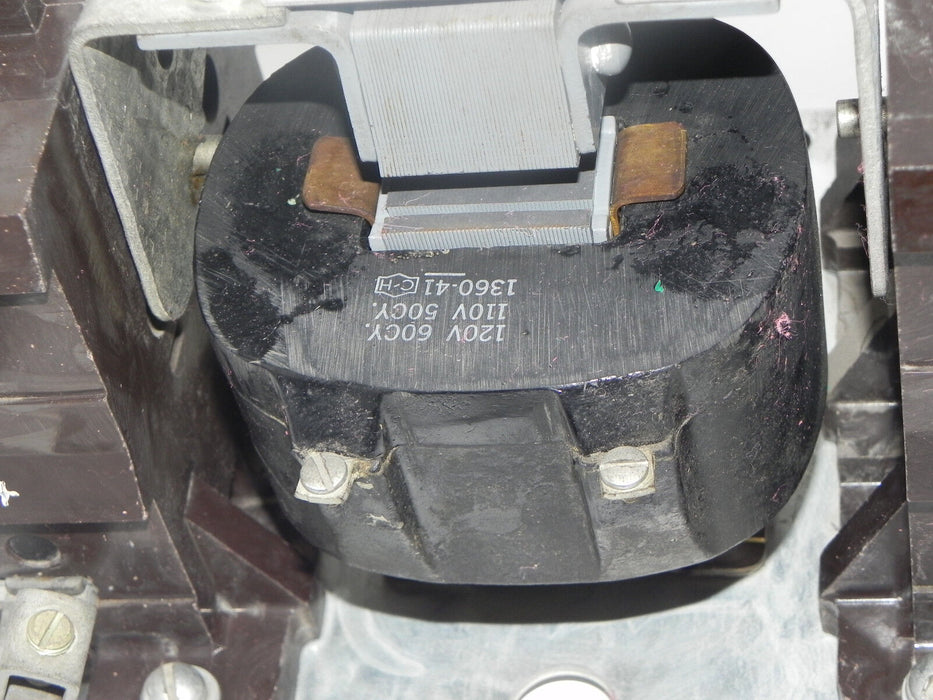 ELECTRIC MACHINERY MFG. COMPANY FIELD CONTACTOR TYPE 839 P/N: 800A070F06 275V