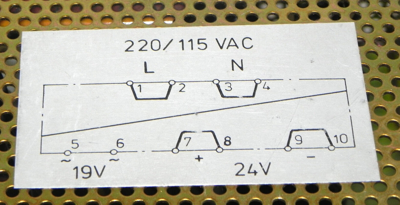 STROMBERG SPS-24/6 POWER SUPPLY CODE NO. 57167041-B SPS246