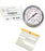 NIB GRAINGER 4CFR8 PRESSURE GAUGE 2 1/2'' PSI: 0-200, SS304 CASE, SS316 TUBE