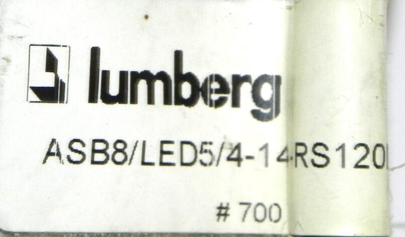 LUMBERG ASB 8/LED 5/4-14/RS120M DISTRIBUTION BOX MICRO 8PORT