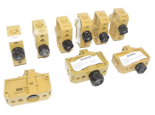 LOT OF 9 WEIDMULLER TERMINAL FUSE HOLDER SAKS4, 16A, 400V, 10MM2