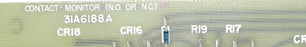 CONTACT MONITOR 31A6188A BOARD 140414-80 174, 31A7409D