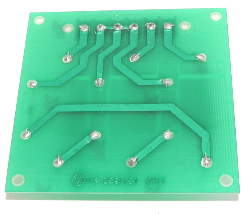 NEW W/C 2001101 CIRCUIT BOARD W/ 3 EAO F1773-522-200 CAPACITORS