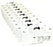 LOT OF 10 NEW SIEMENS 5SX2 C2 MOLDED CASE CIRCUIT BREAKERS 5SX2C2