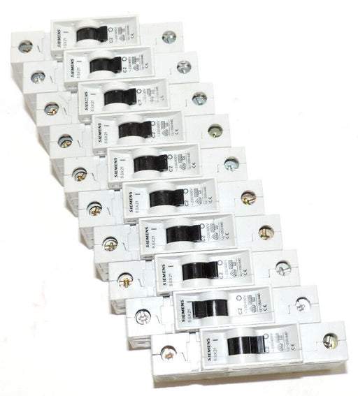 LOT OF 10 NEW SIEMENS 5SX2 C2 MOLDED CASE CIRCUIT BREAKERS 5SX2C2