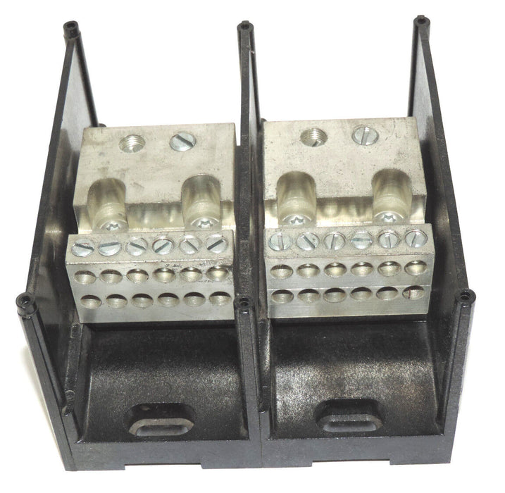 GOULD SHAWMUT 68162 COPPER POWER DISTRIBUTION BLOCK 2P