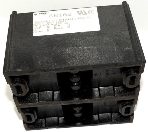 GOULD SHAWMUT 68162 COPPER POWER DISTRIBUTION BLOCK 2P