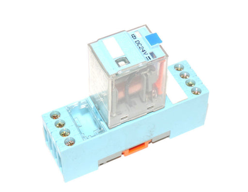 RELECO C7-A20DX RELAY W/ S7-M SOCKET BASE C7A20DX