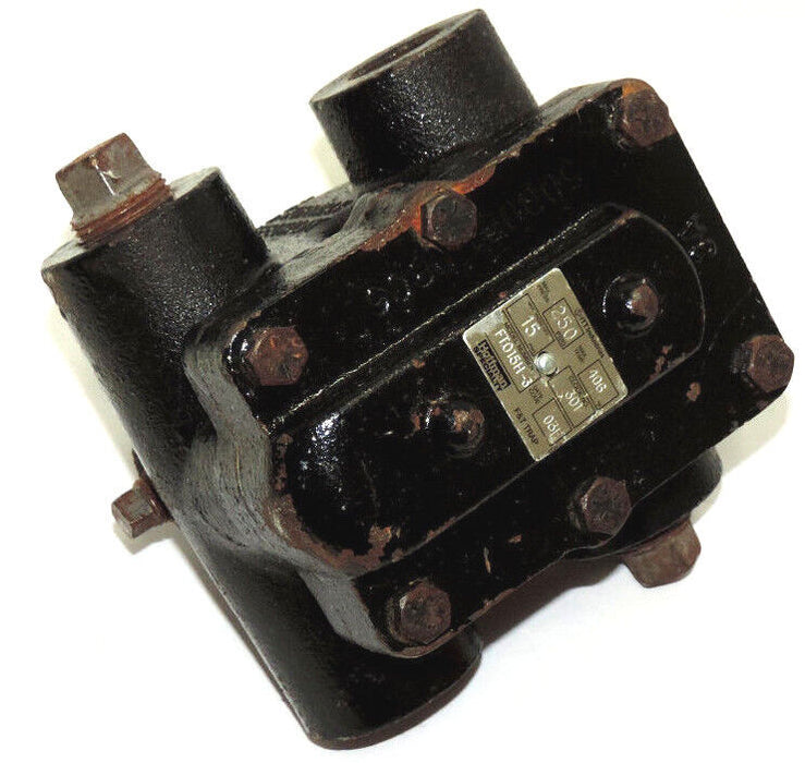 HOFFMAN FT015H-3 F&T STEAM TRAP 250 PSIG MAX PRESSURE FT015H3