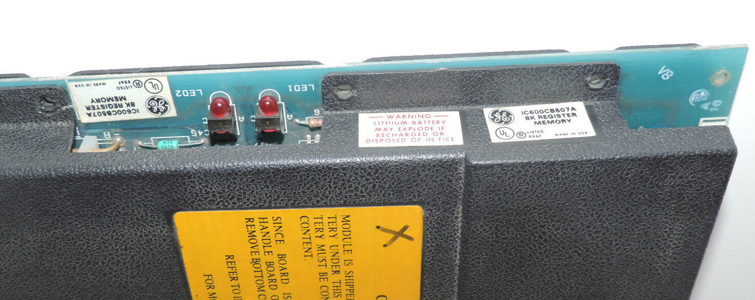 GE FANUC IC600CB507A 8K MEMORY MODULE ASM. NO.44A717589-G01