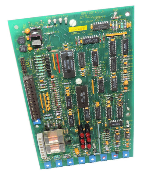 SPEEDSTAR JR GRASEBY CONTROLS PCB135-01 PC BOARD ASSEMBLY REV. D