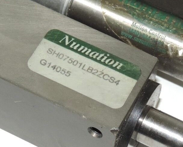 NUMATICS SH07501LB2ZCS4 SH SERIES LINEAR SLIDE WITH 07500D01-01A-80 CYLINDER