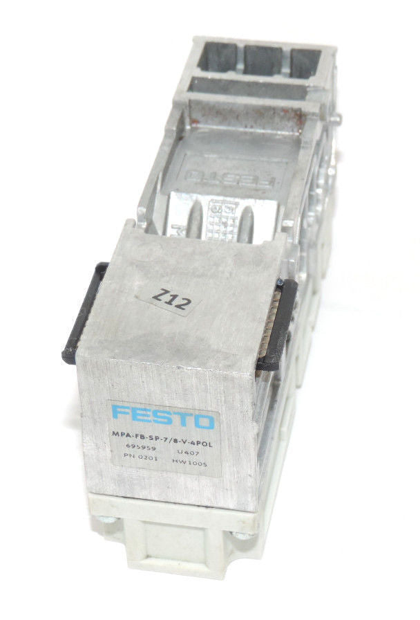 FESTO MPA-FB-SP-7/8-V-4POL VALVE SUPPLY PLATE 695959