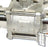 TRU-FLO 2" 1000 WOG STAINLESS BALL VALVE WITH MALE/MALE CLAMP FITTINGS