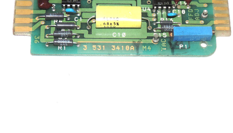 CINCINNATI MILACRON 3-531-3418A PC BOARD 35313418A REV F