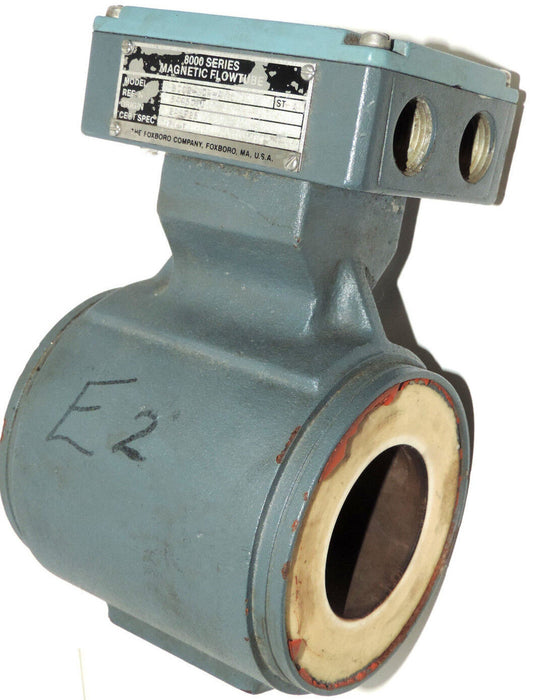 FOXBORO 8000 SERIES 8002-WCR-A ST: A MAGNETIC FLOW TUBE 2" INNER DIMENSION