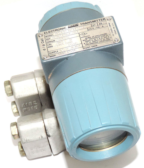 FOXBORO 843DP-D2I1SS-C TRANSMITTER REF. 89N41963-2A1, SUPPLY: 12.5-36 VDC