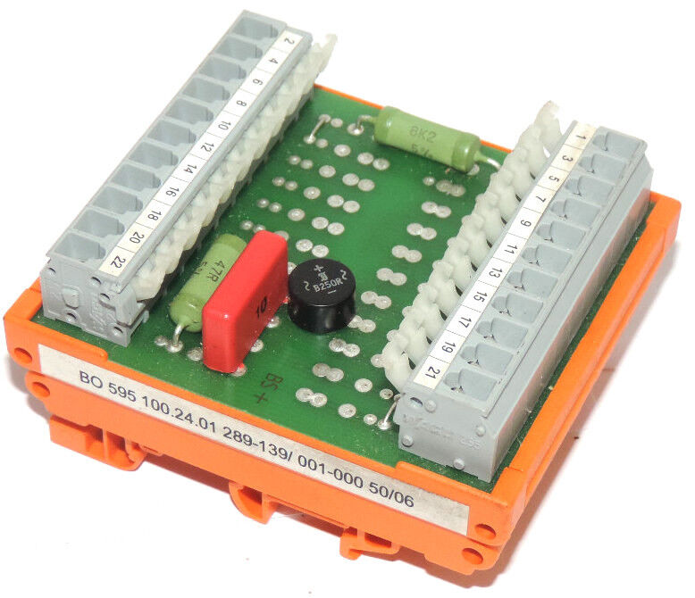 CHIRON BO 595 100.24.01 289-139/ 001-000 50/06 RECTIFIER MODULE