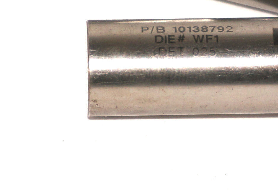 LOT OF 2 NEW LANE PUNCH CO. P/B 10138792 DIE # WF1 DET-025 PUNCHES