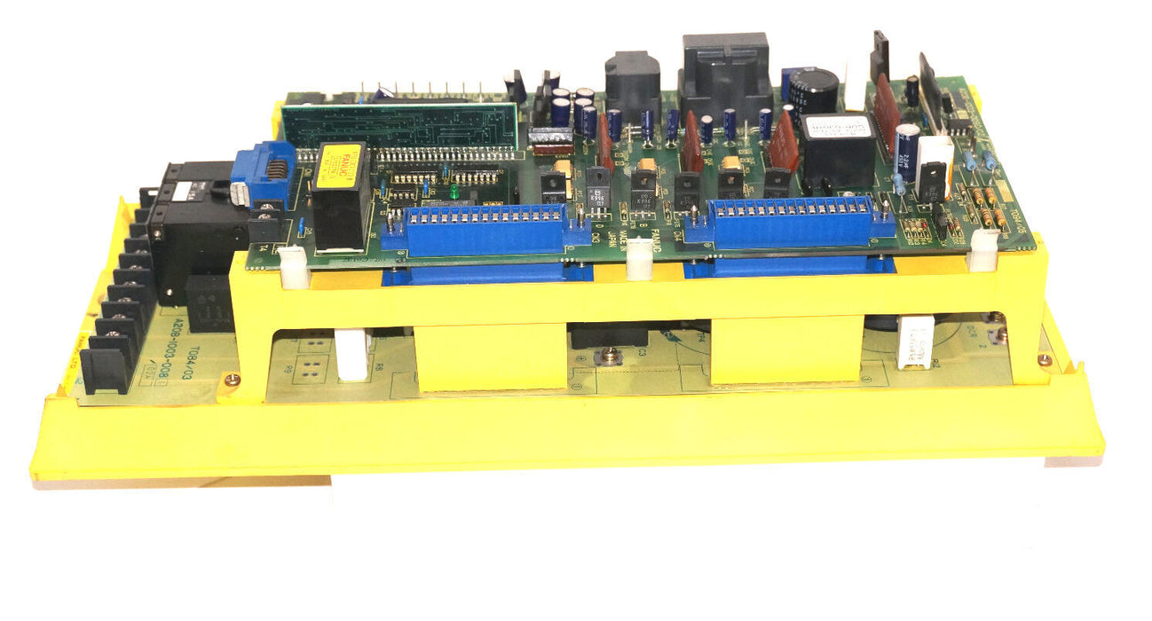 FANUC A06B-6058-H005 SERVO AMPLIFIER AC DRIVE W/ A20B-1003-0090/02/07B BOARD