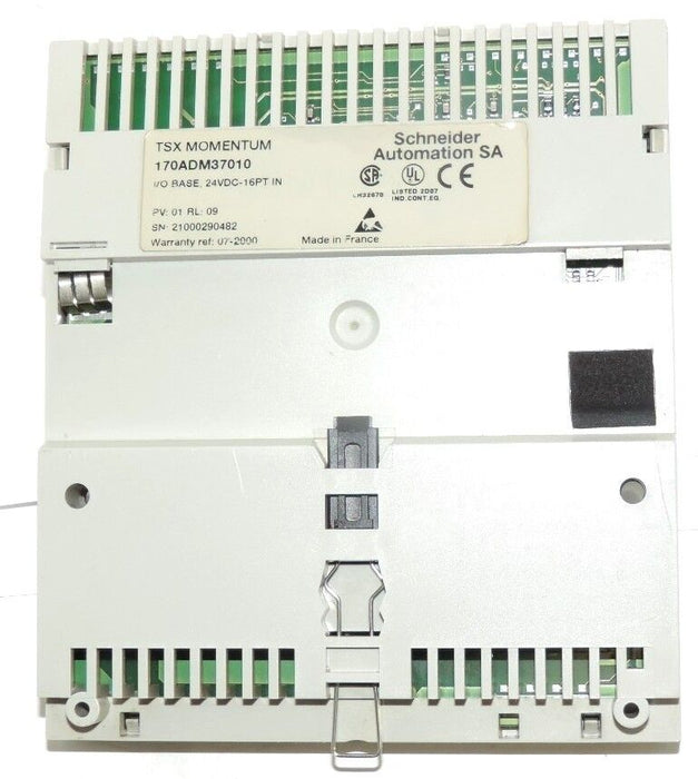 SCHNEIDER AUTOMATION 170ADM37010 I/O BASE W/ 170INT11000 ADAPTER