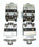 LOT OF 4 AGASTAT 7022AF TIME DELAY RELAYS, 120 V, 60 HZ, 1-10 MINUTES, W/O DIALS