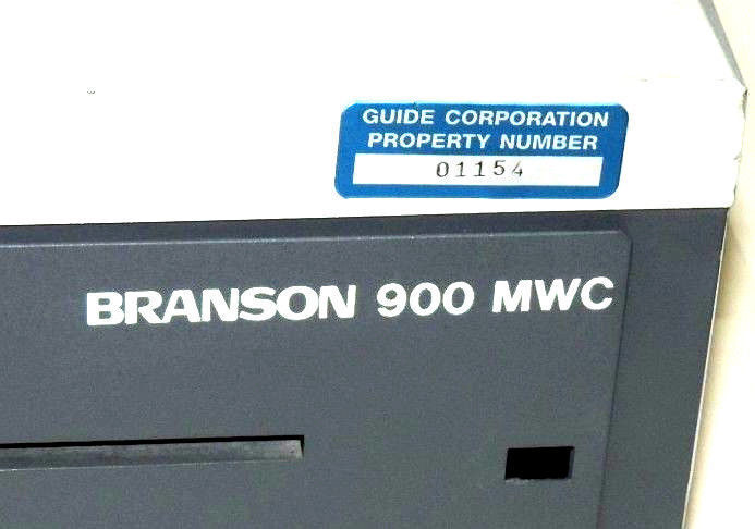 BRANSON 900 MWC MULTIPLE WELDER CONTROLLER EDP NO. 201-143-078 117 VAC 50/60HZ