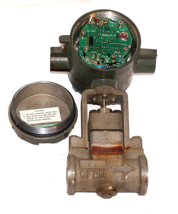 JOHNSON YOKOGAWA YF102-ALSB1A-S3S3-C/FMF/SCT VORTEX FLOWMETER DC24V 4-20MADC