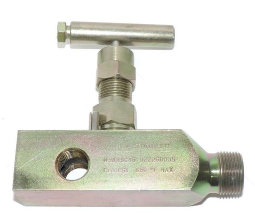 ANDERSON GREENWOOD M5AHSC46 022260005 GAGE VALVE 1500PSI 850DEG. F
