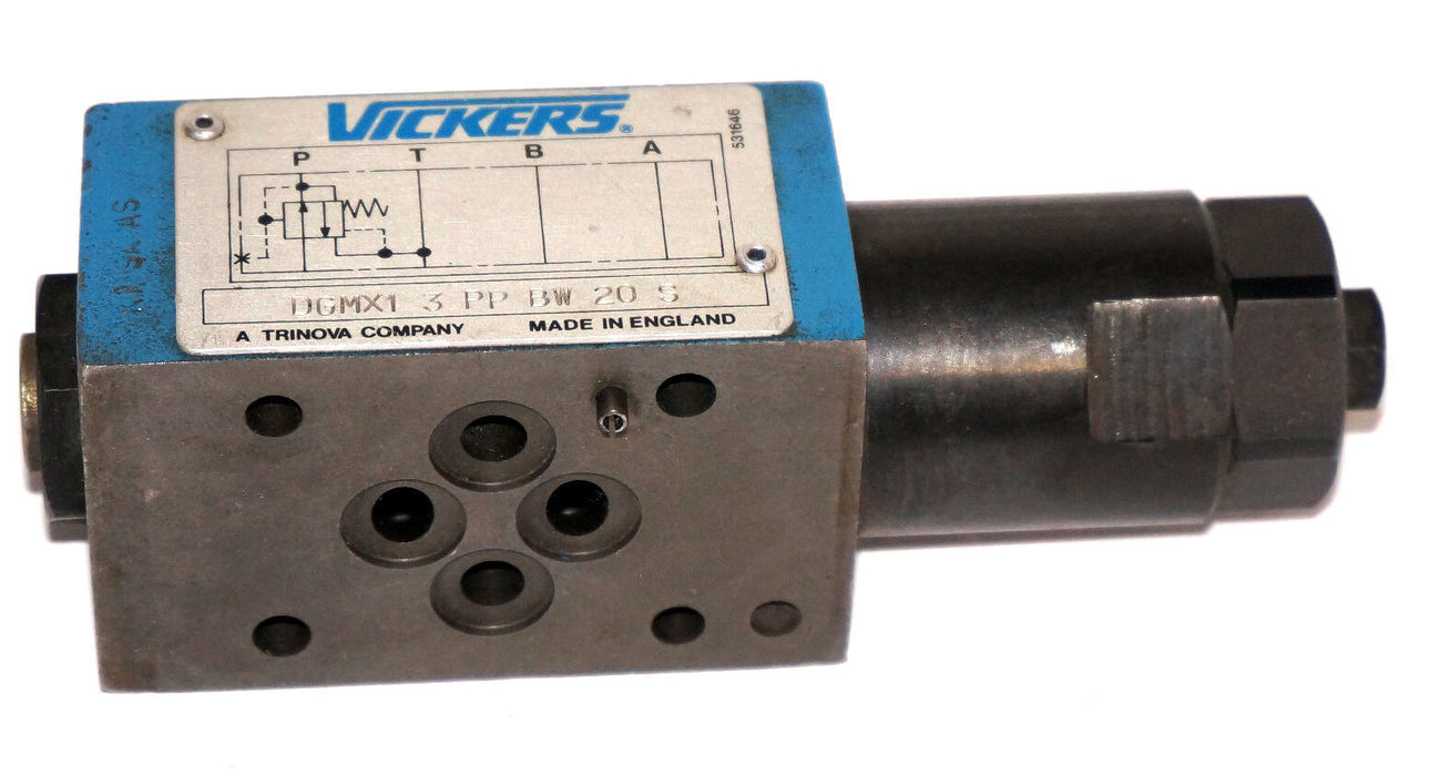 VICKERS DGMX1-3-PP-BW-20-S PRESSURE RELIEF VALVE DGMX13PPBW20S