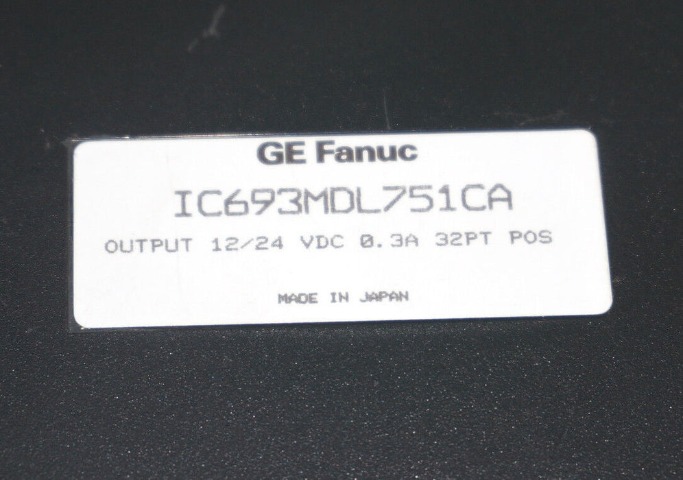 GE FANUC IC693MDL751CA OUTPUT MODULE 32 PT. POSITIVE LOGIC